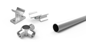 Zubehör für Bannerrahmensystem rund