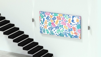 Einseitige Textilrahmen