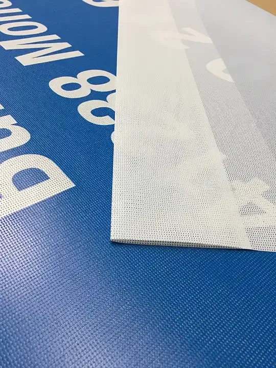 PVC Mesh Werbeplane