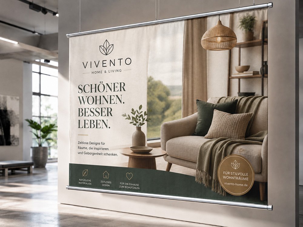 Stoff- und Textilbanner