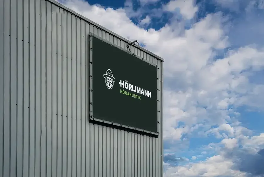 PVC Werbeplane als Fassadenwerbung