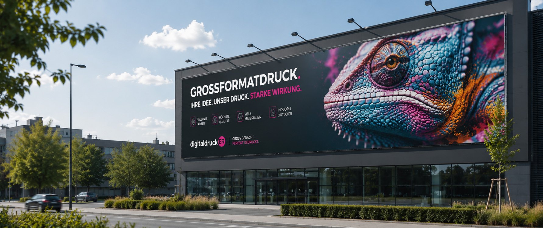 Großformatdruck: Werbeplanen, Textilbanner und Werbeschilder