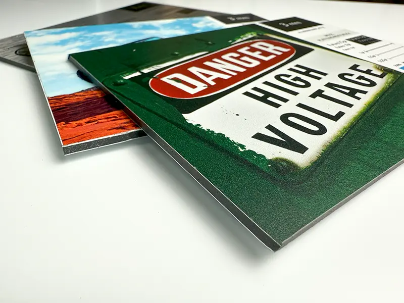 Plattendruck Nahaufnahme