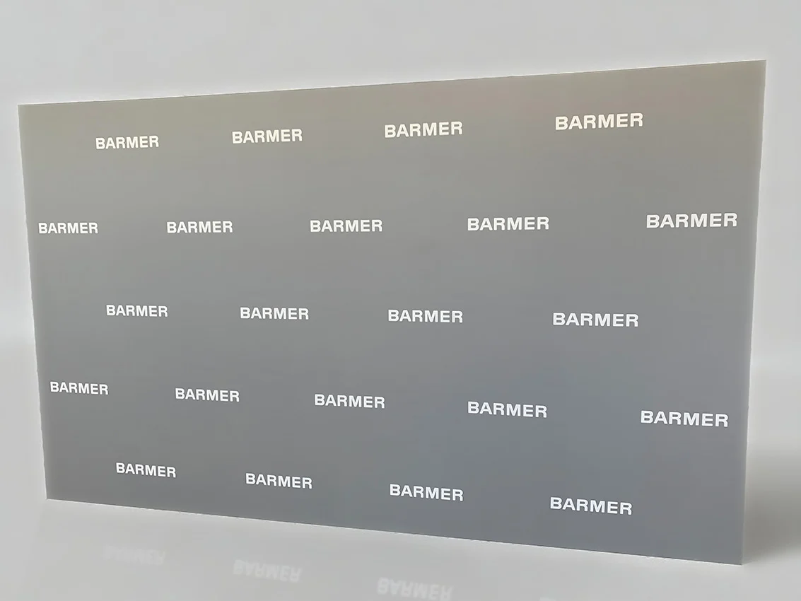 pop-up Pressewand Vorderansicht