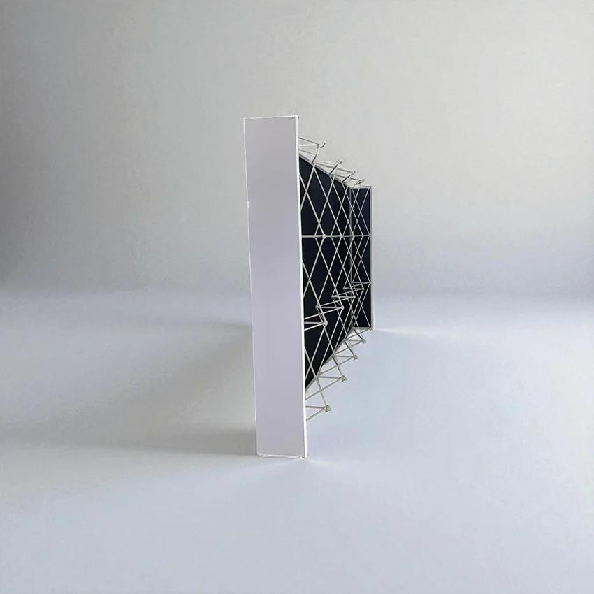 pop-up Pressewand Innenansicht