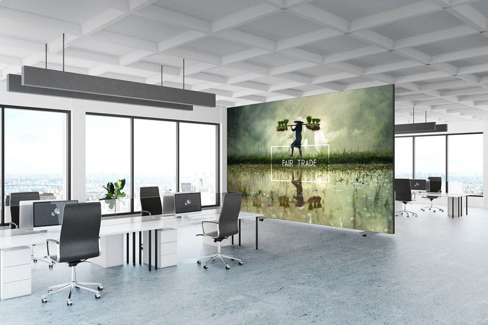 Messesystem Beispiel Büro