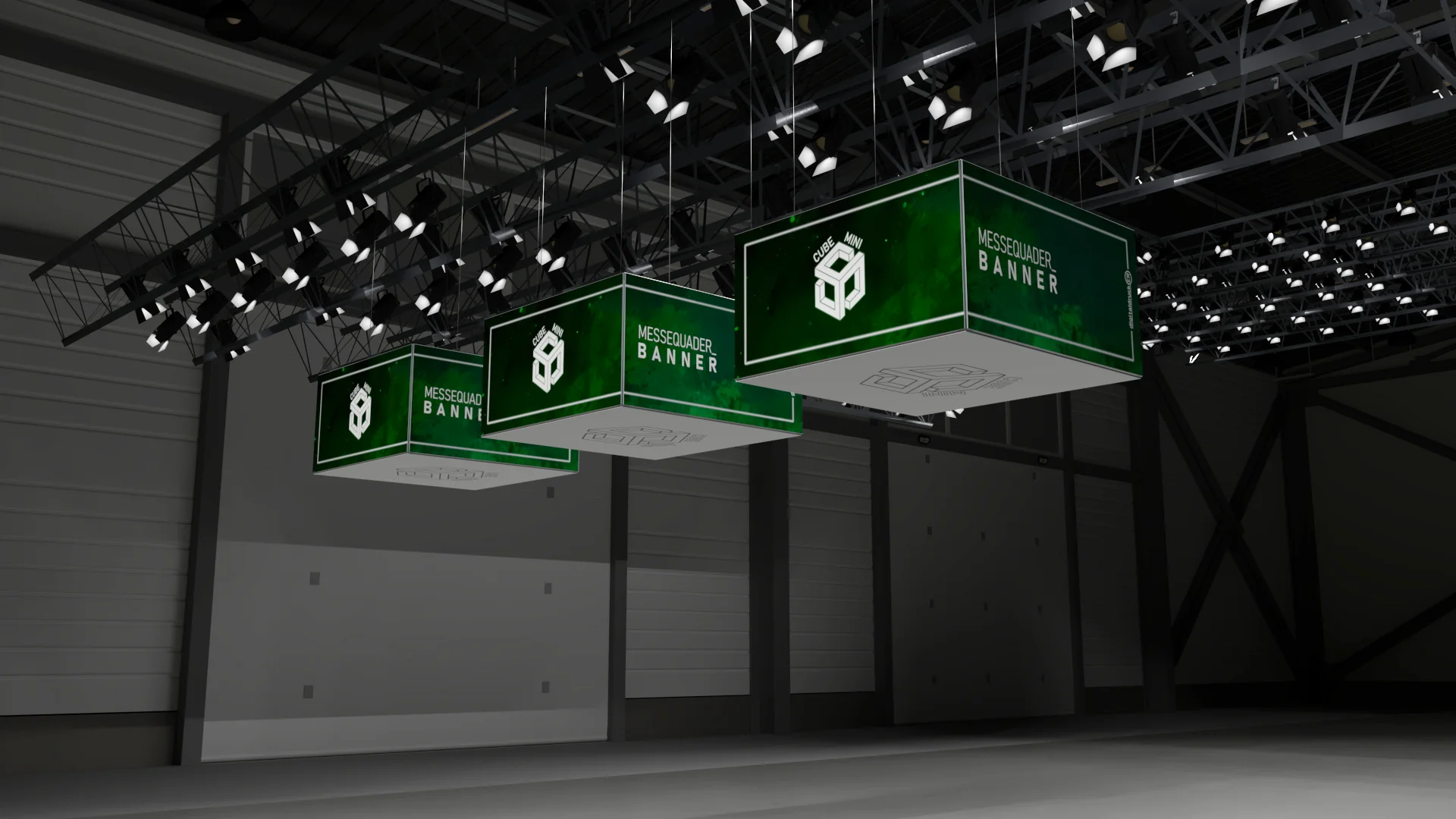 Messequader auf Messe FAQ