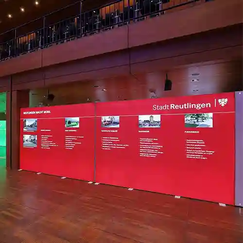 Messesysteme Beispiel für Empfänge