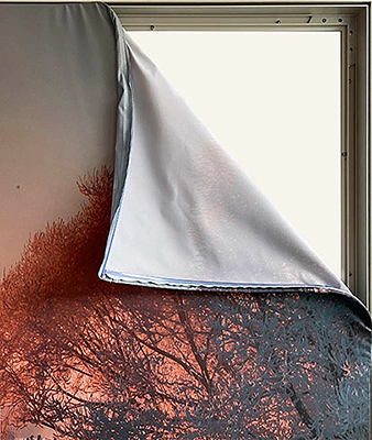 Textilspannrahmen Einseitig Ansicht Ecke