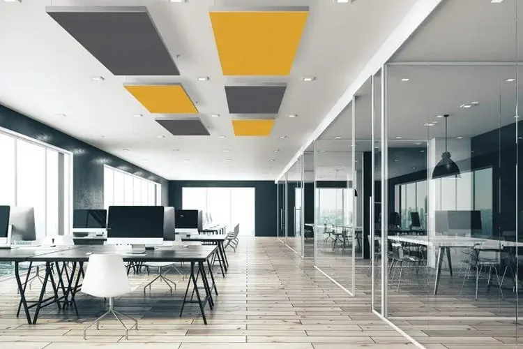 Akustikrahmen Deckenmontiert Deckensegel