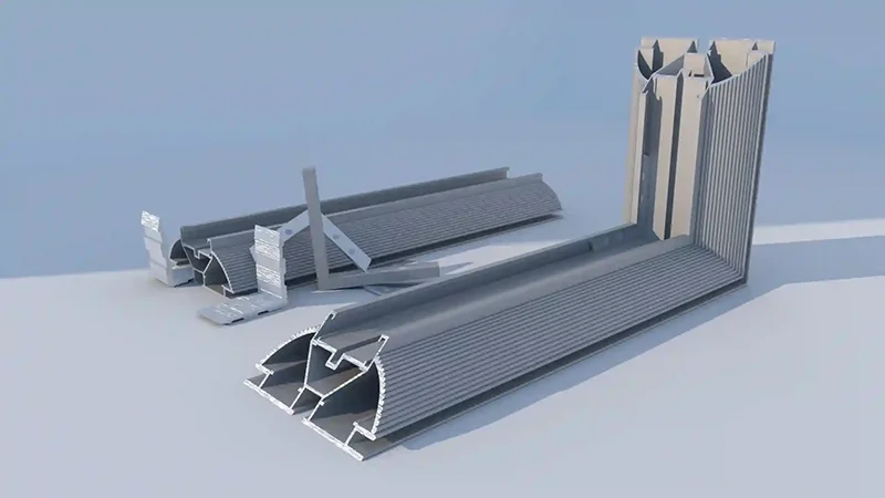 120mm textilspannrahmen schaubild ecke und zubehoer