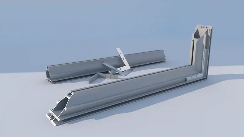 46mm textilspannrahmen schaubild ecke und zubehoer