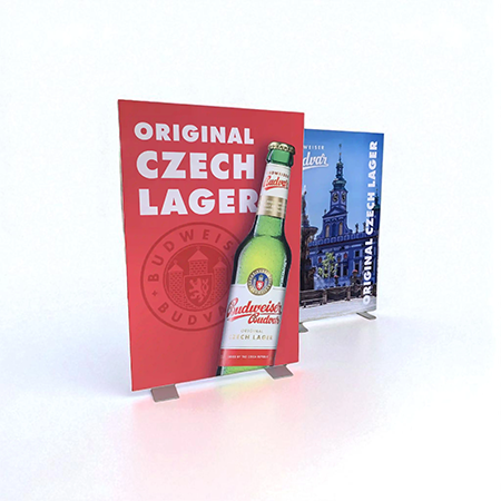 120mm Textilspannrahmen Beidseitig Stehend