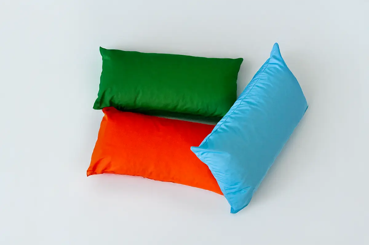 Farbige Kissen