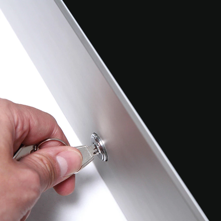 Digitales Wand Display Sicherheit