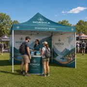 Promotionzelt / Faltpavillon 3 x 4,5 m