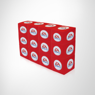 25er Set Sitzwürfel als Puzzlewand