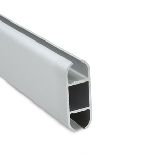 2 Kanal flach Schiene 17 x 44 mm