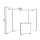 Pixlip Go LED Messewand, U-Form 1 x 2 x 1