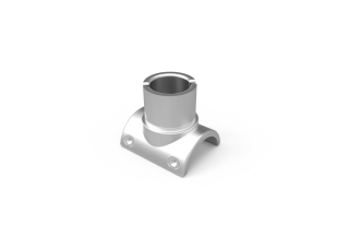 Bannerrahmen rund T-Stück 90°