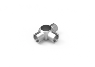 Bannerrahmen rund 5-Wege Stück