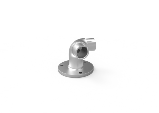 Bannerrahmen rund Mauer-/Eckstütze