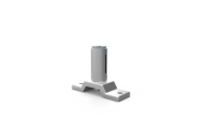 Bannerrahmen rund Bodenstütze