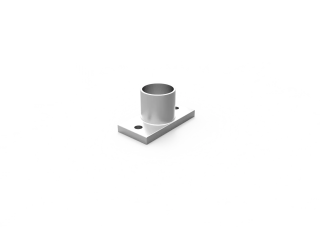 Bannerrahmen rund Fußstütze