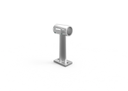 Bannerrahmen rund Abstandshalterung