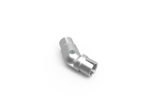 Bannerrahmen rund Scharnier/Verbinder 60°