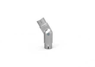 Bannerrahmen rund Scharnier Verbinder 120°