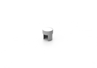 Bannerrahmen rund Endstück Aluminium