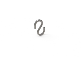 Bannerrahmen rund S-Haken 40x4.0