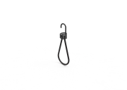 Bannerrahmen rund Spanngummi Schwarz 200 mm